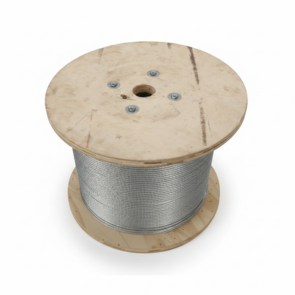 Steel Wire Rope Spool - Top View