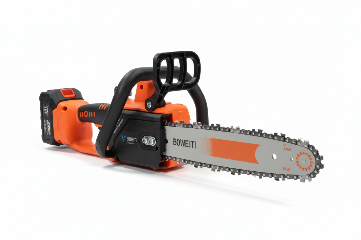 Tronçonneuse Électrique Sans Fil BOWE II 48V - Kit Complet avec 2 Batteries